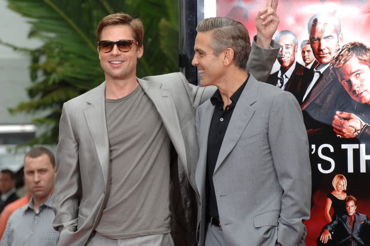 Brad Pitt George Clooney Friendship
