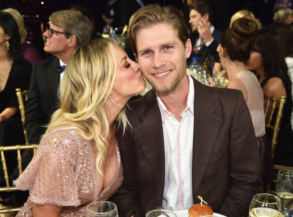 Kaley Cuoco and Karl Cook