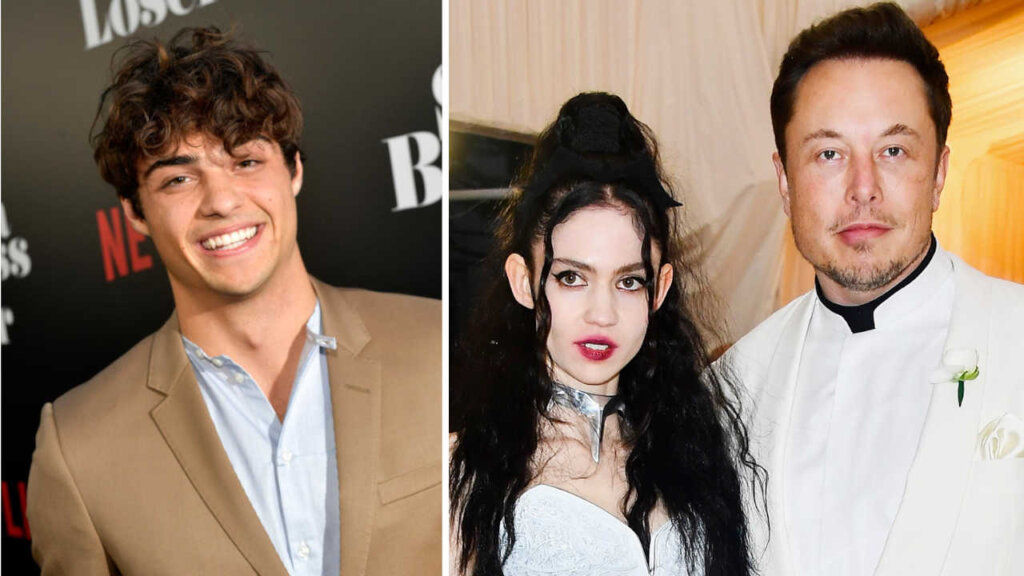 Noah Centineo and Grimes Elon Musk