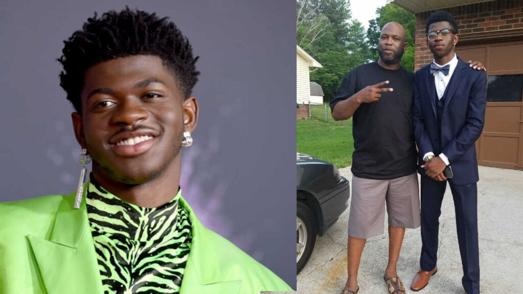 Lil Nas X with Father