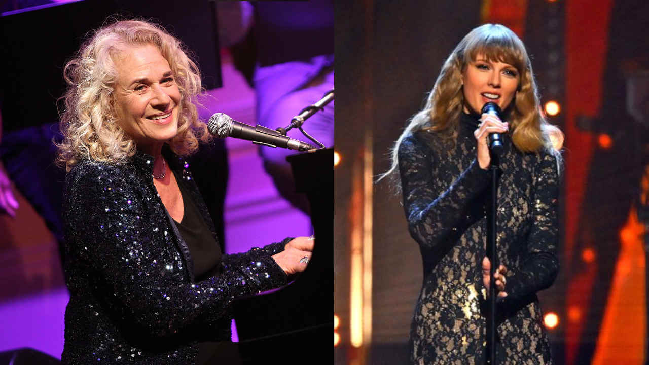 Taylor Swift Pays Tribute To Famous Singer Carole King At Rock And
