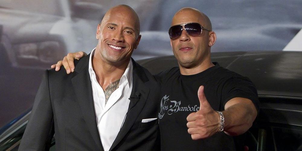 Vin Diesel and Rock