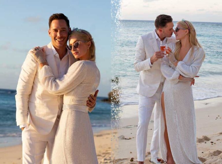 Paris Hilton And Fiancé Carter Reum Married At A Private Estate In Los ...