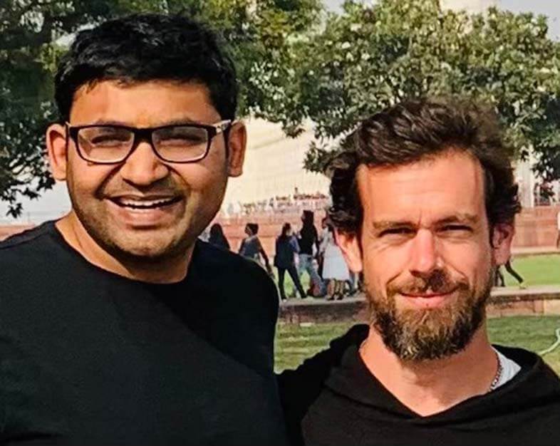 Parag Agrawal and jack dorsey