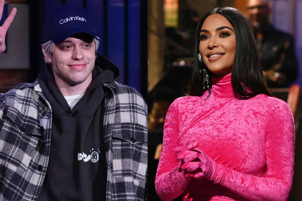 Pete Davidson Publicly Refers to Kim Kardashian as His ‘Girlfriend’ for the First Time