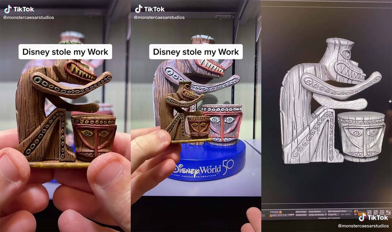 Disney Stole His 3D Printed Model Design Without Crediting Him, Tiktok User Claims
