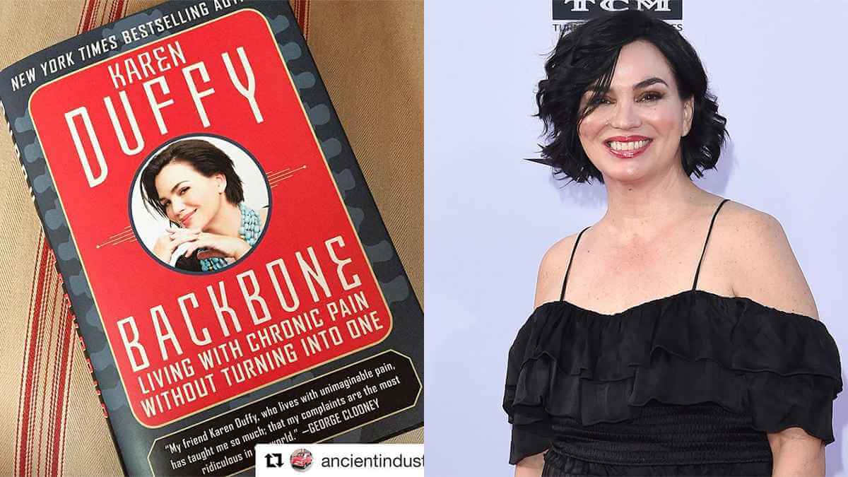 Karen Duffy, a former MTV VJ and author, launched her new book, Wise Up