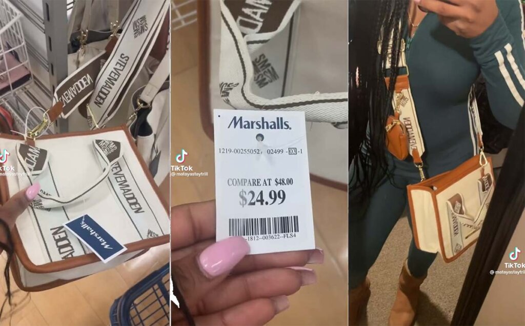 Shoppers race to TKMaxx to snap up the viral £130 Steve Madden bag that's  scanning for just £30