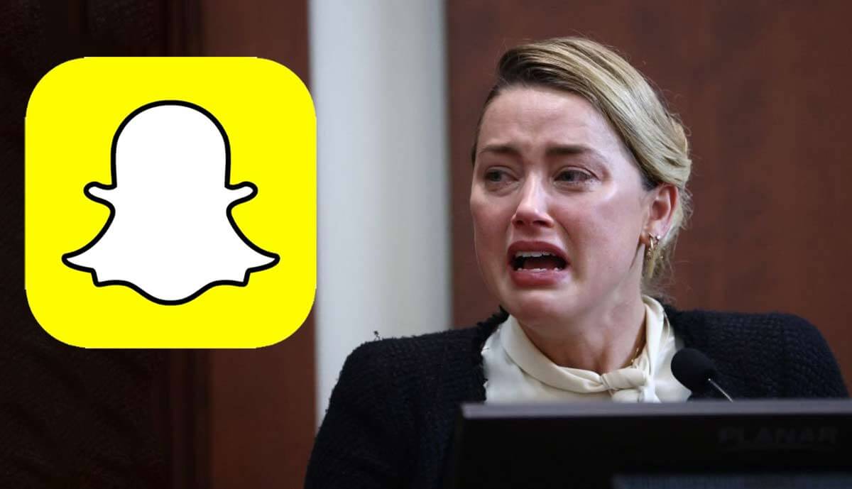 Snapchat Reveals that the new crying filter is NOT inspired by Amber Heard