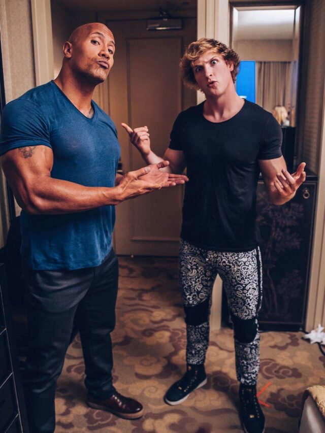 The Rock Told Logan Paul To Delete All Their Content Together After ...