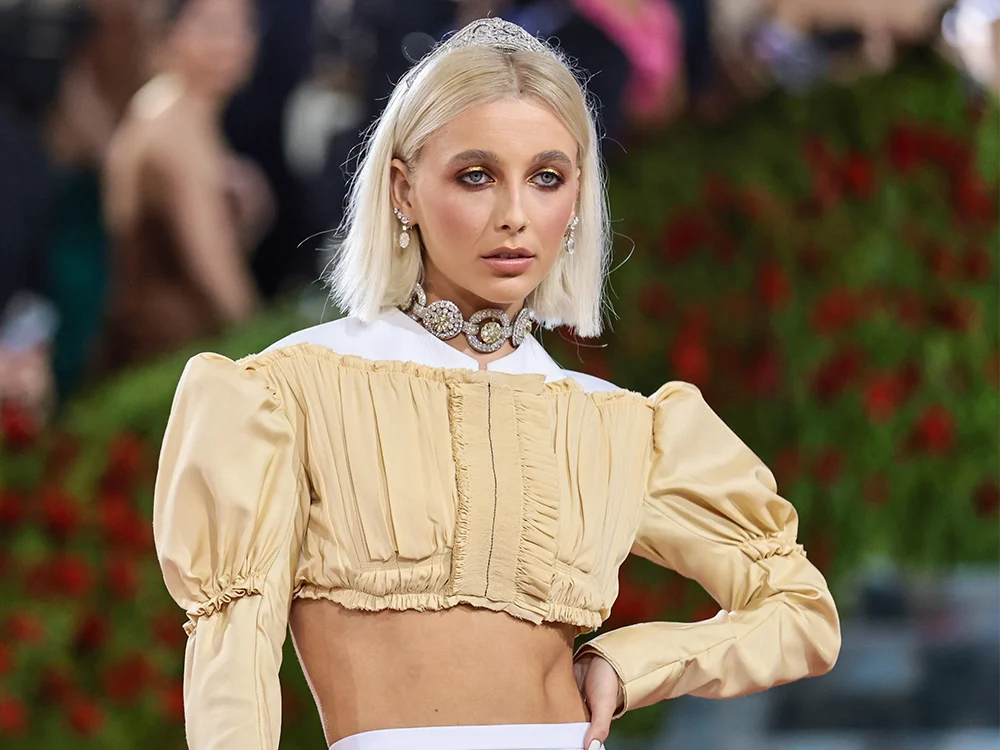 Emma Chamberlain Talks Jack Harlow at Met Gala on 'Jimmy Fallon' – Footwear  News