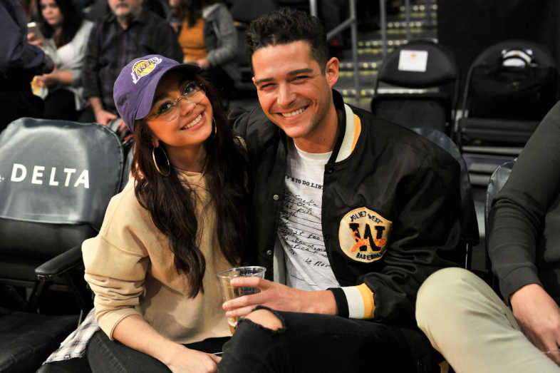 Sarah Hyland and Wells Adams