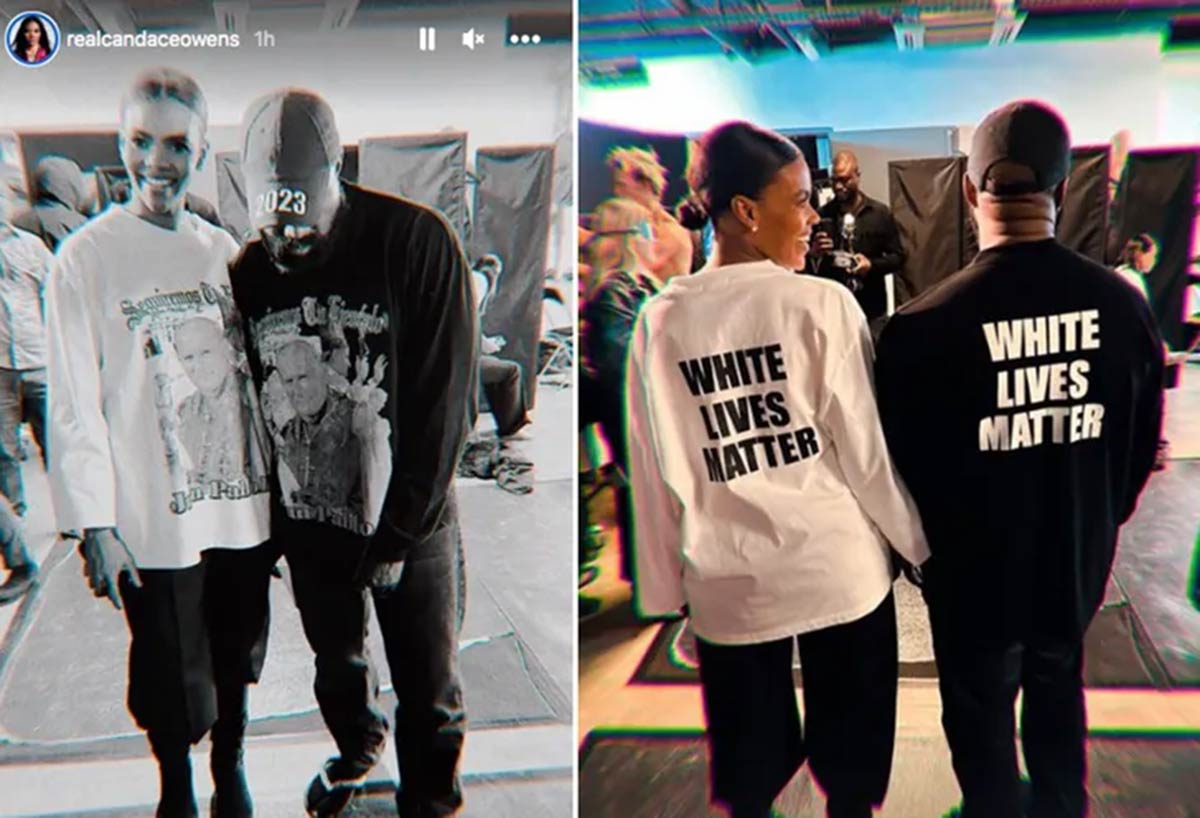 Kanye West’s fake “White Lives Matter” Shirt is being sold on eBay