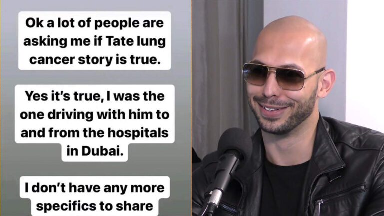 Fact Check: Does Andrew Tate Have Lung Cancer? Medical Documents ...