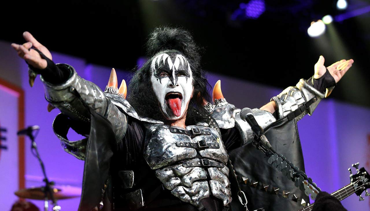 Gene Simmons was forced to play while seated at a Brazil concert ...