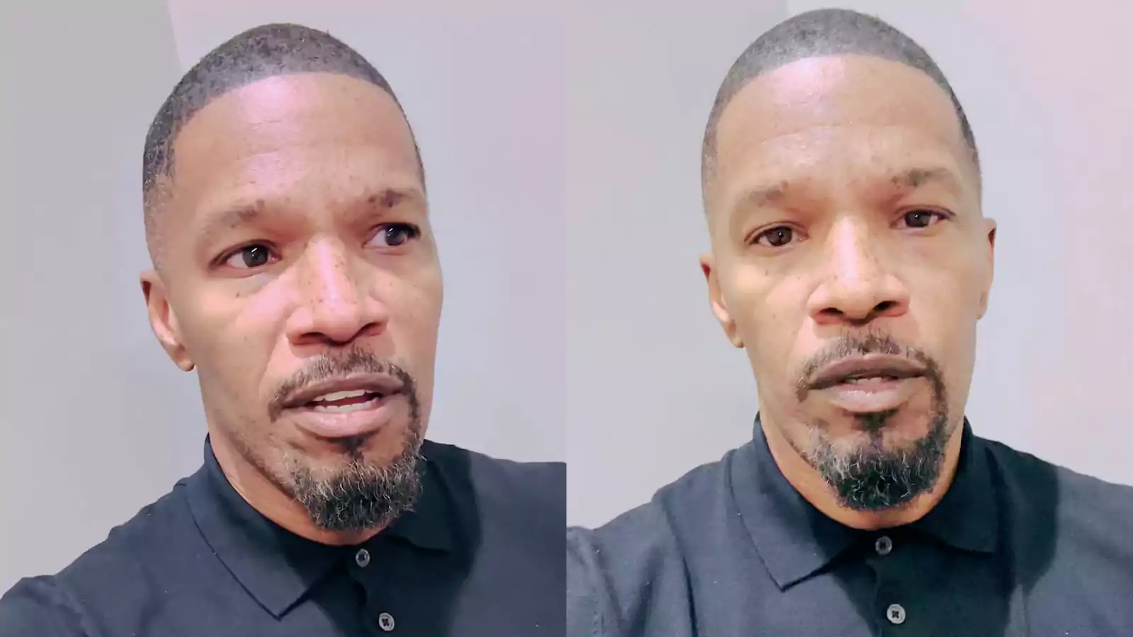 Emotional Jamie Foxx Assures Fans Im Not Blind After Health Scare Watch His Tearful Video 