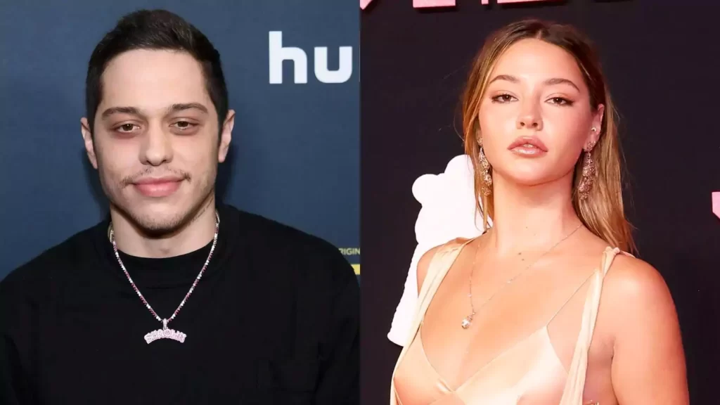 Pete Davidson and Madelyn Cline