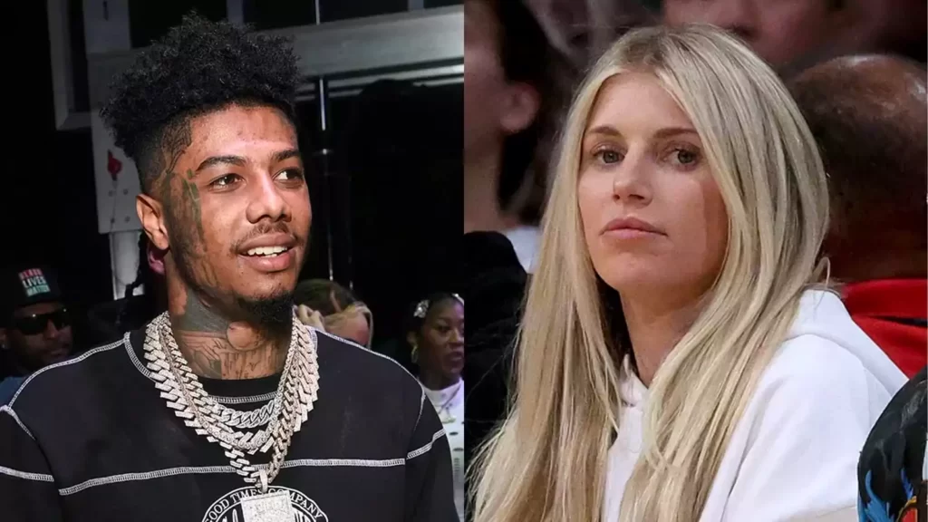 Blueface and Kelly Stafford