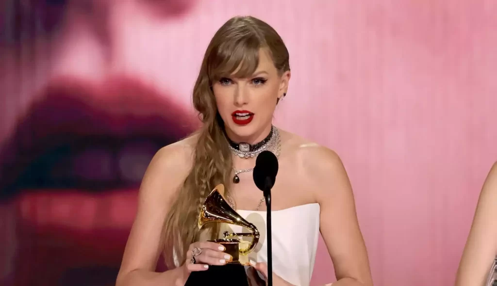 Grammys 2024 Surprise Taylor Swift Stuns Fans with Announcement of New