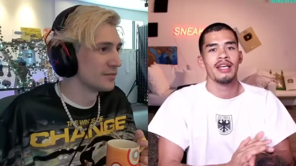 xqc and Sneako