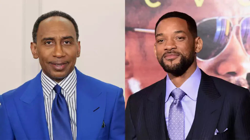 Stephen A. Smith and Will Smith