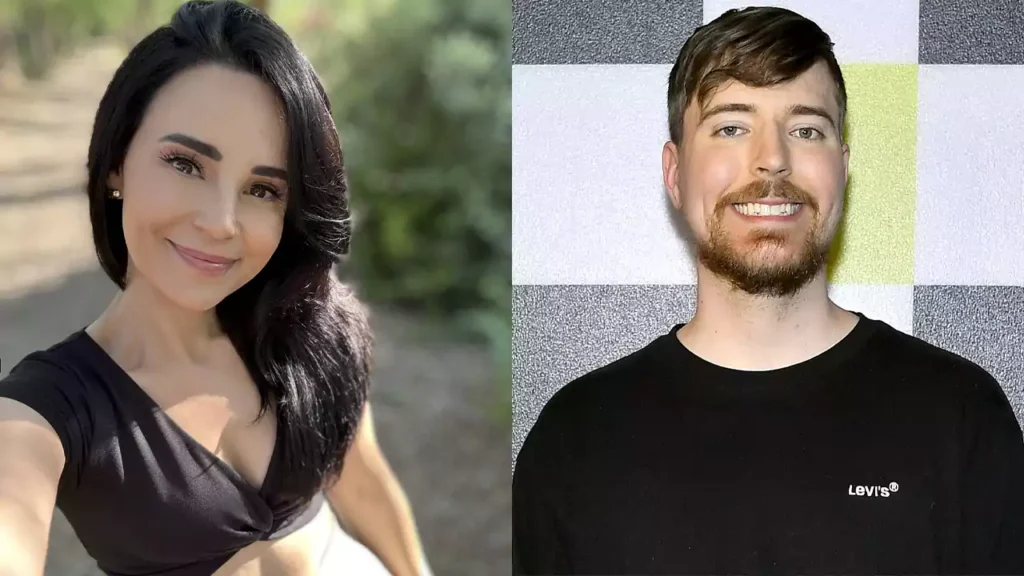 Rosanna Pansino and mrbeast