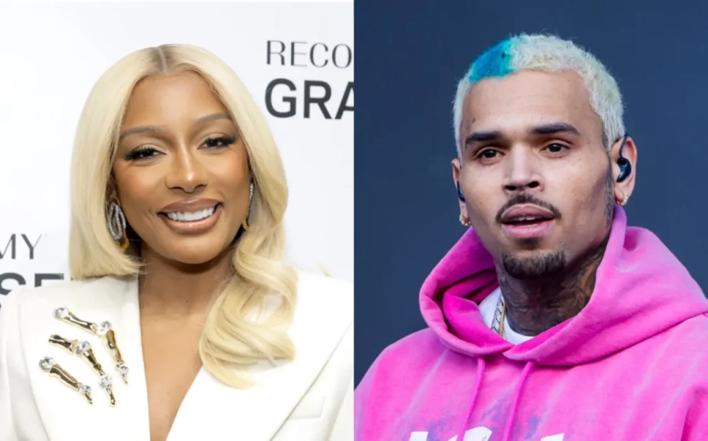 Chris Brown Victoria Monét