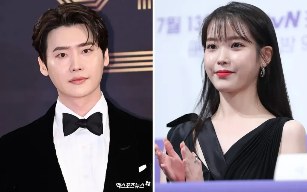 Lee Jong Suk and IU