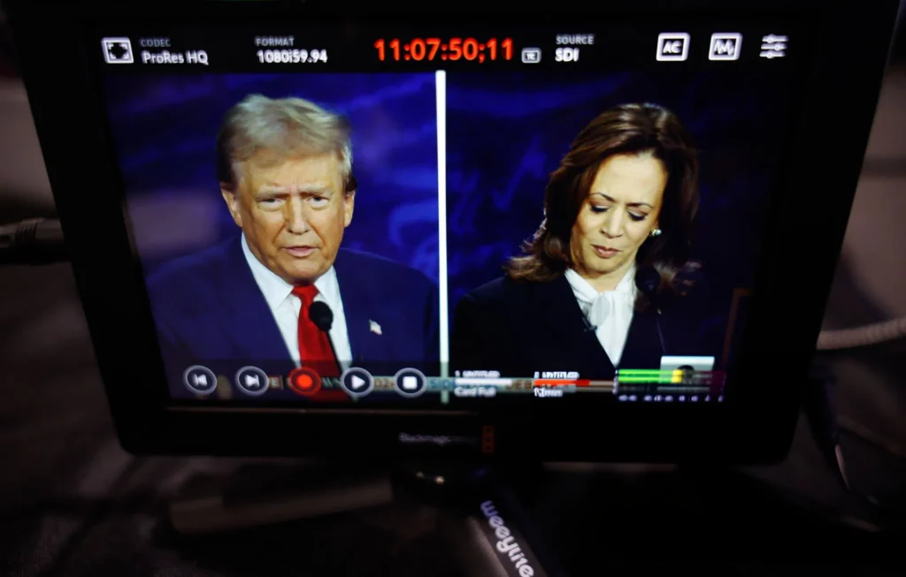 Donald Trump And Kamala Harris