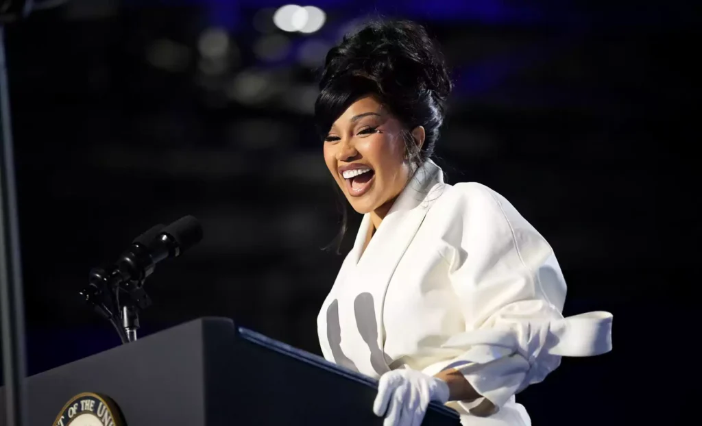 Cardi B Addresses Viral Teleprompter Slip During Kamala Harris Rally