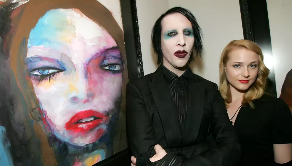 Marilyn Manson and Evan Rachel Wood