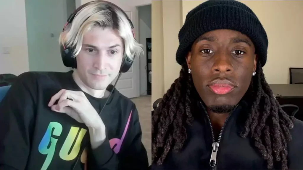 xQc vs Kai Cenat